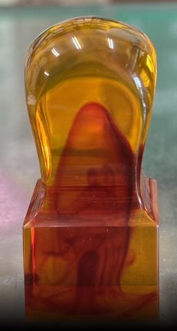 高級琥珀一寸公司章